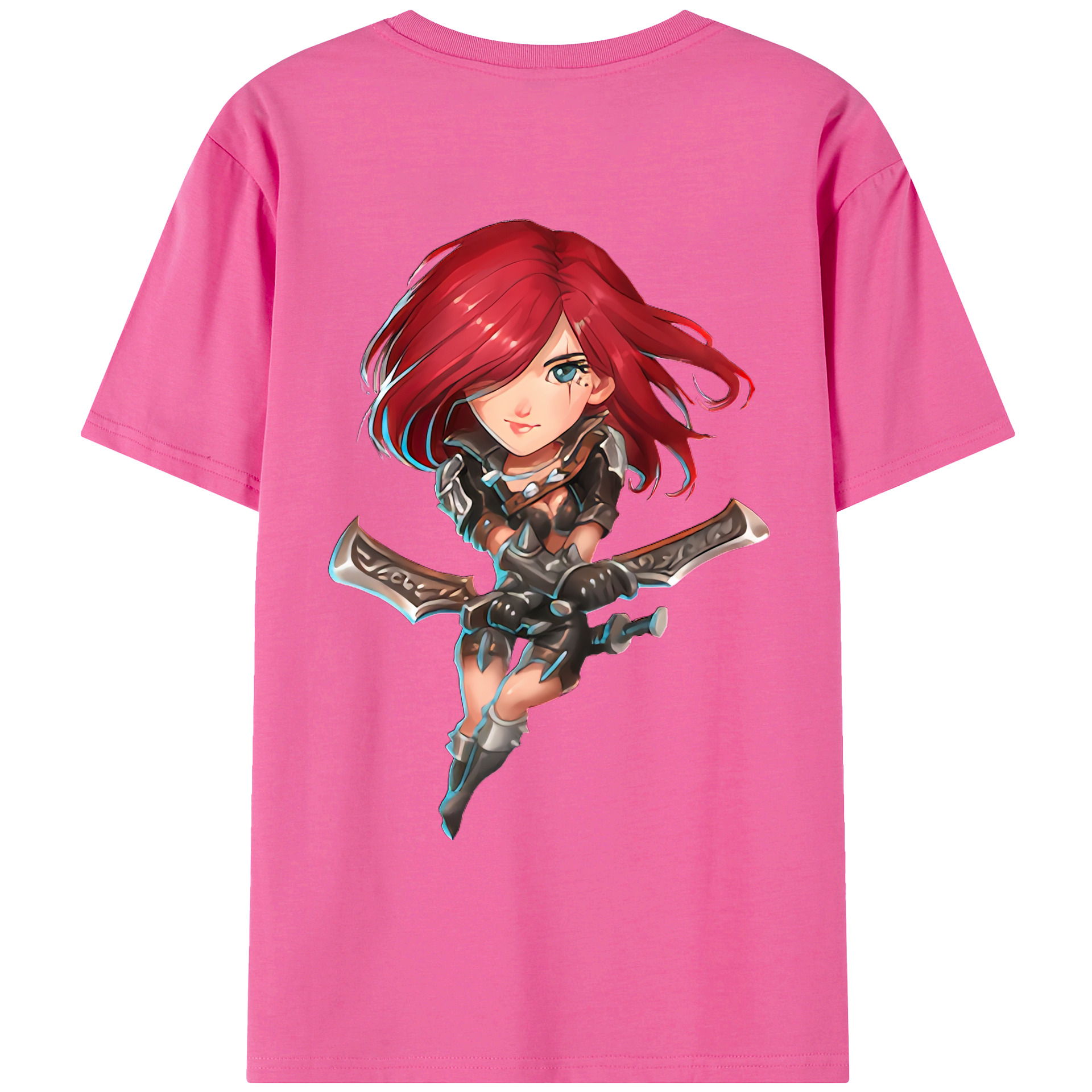 リーグ・オブ・レジェンド League of Legends LOL レディース半袖Tシャツ(バックプリント)